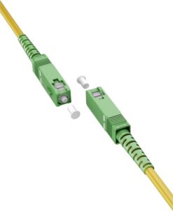 Goobay Καλώδιο Οπτικής Ίνας FTTH Μονής Λειτουργίας OS2 Κίτρινο 3μ