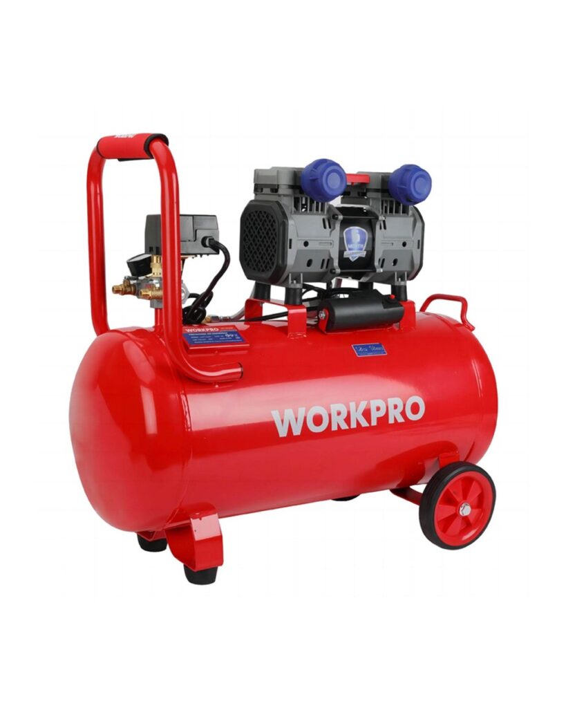 ΑΕΡΟΣΥΜΠΙΕΣΤΗΣ ΧΩΡΙΣ ΛΑΔΙ (OIL-FREE) 40L 1,8HP 1350W (ΧΑΜ. ΘΟΡΥΒΟΥ) WP425002 WORKPRO(PROFI)