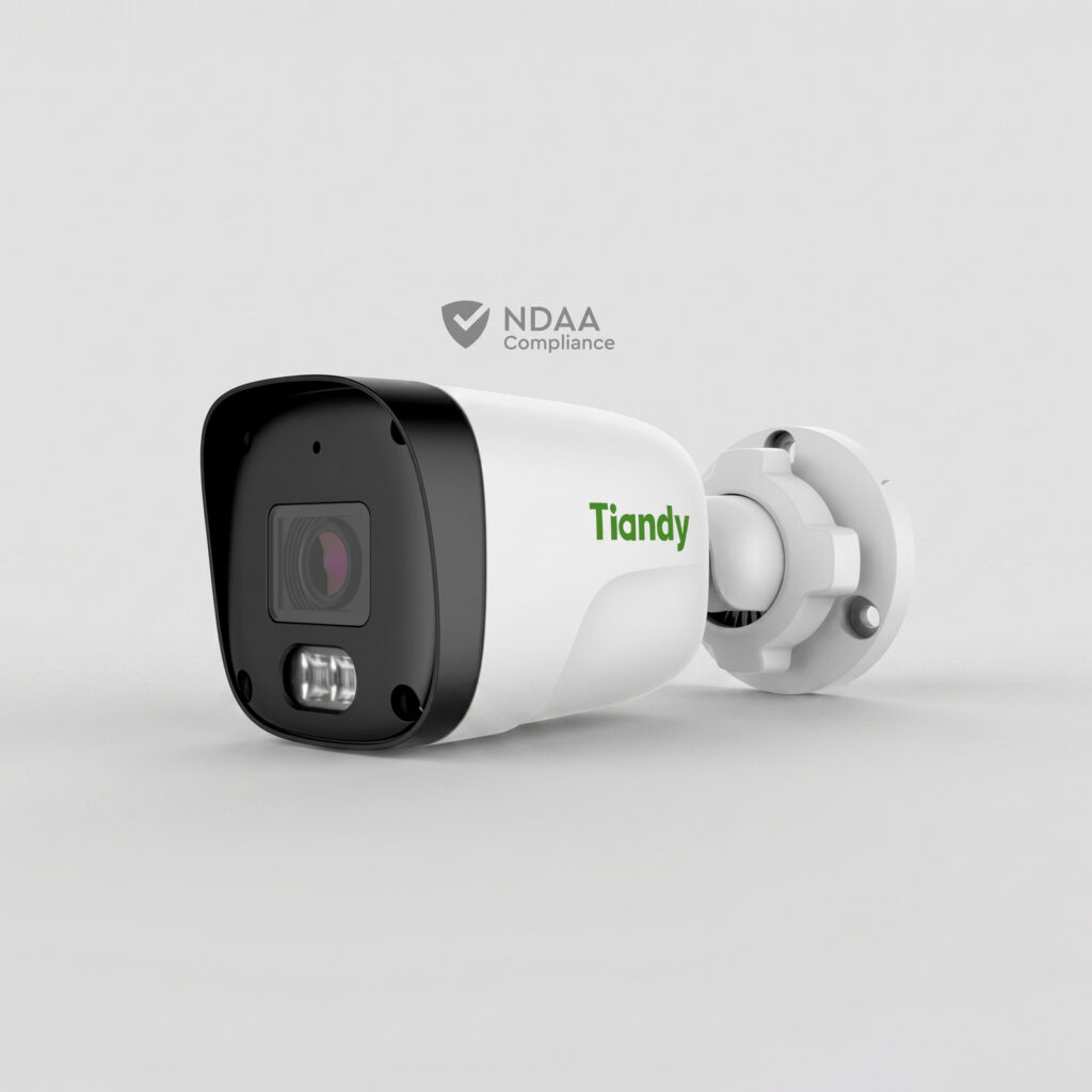Tiandy TC-C321N 1CNB-28 Κάμερα Bullet PoE 2 MP 2.8 mm με μικρόφωνο