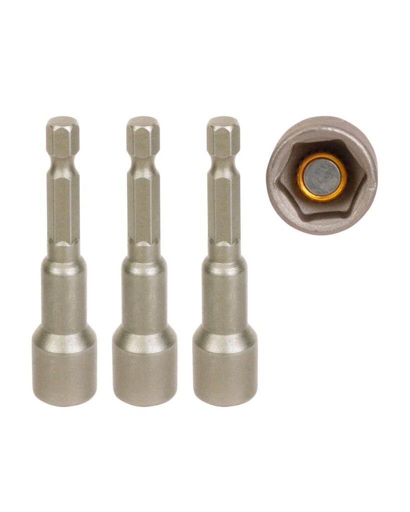 ΚΑΡΥΔΑΚΙ ΓΙΑ ΔΡΑΠΑΝΟ 8mm ( ΜΑΓΝΗΤΙΚΟ) ΣΕΤ 3 τμχ WP408203 WORKPRO (ΚΑΡΤΕΛΑ)