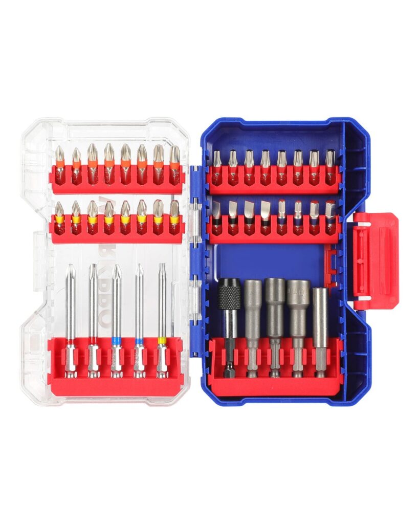 ΚΑΣΕΤΙΝΑ ΚΑΡΥΔΑΚΙΑ ΜΥΤΕΣ 1/4" ΣΕΤ 42 τμχ WP409013 WORKPRO