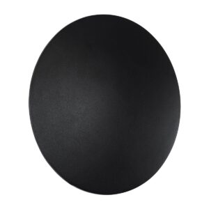 HELIO-R 60661 Μοντέρνο Φωτιστικό Τοίχου - Απλίκα LED 12W 1200lm 120° AC 220-240V IP65 Θερμό Λευκό 2700K - Lumileds SMD Chip & TÜV SÜD Driver - Μαύρο Ματ - Μ26 x Π26 x Υ5cm - 5 Χρόνια Εγγύηση