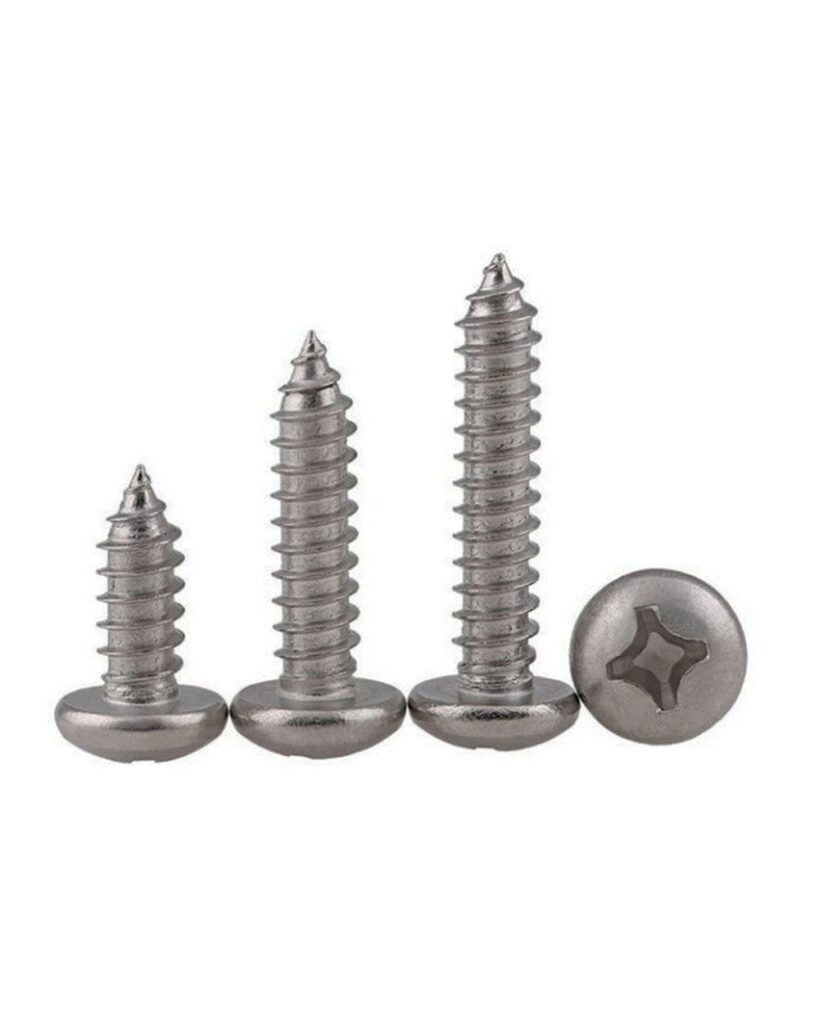 ΛΑΜΑΡΙΝΟΒΙΔΑ INOX ΣΤΑΥΡΟΥ 3,5 x 16 DIN 7981