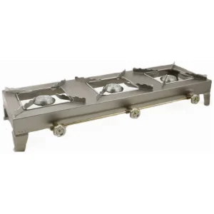 Επαγγελματικό Κουζινάκι 3 Εστίες INOX ΕΛΙ300 Calfer