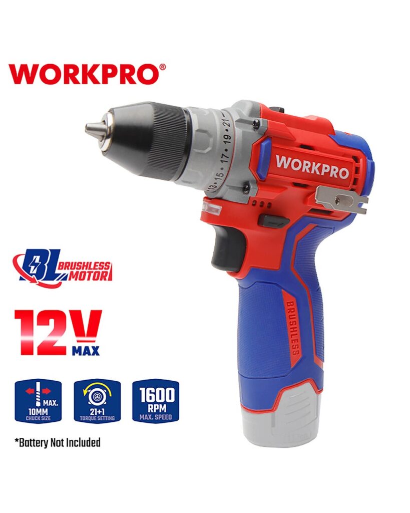ΕΠΑΝΑΦΟΡΤΙΖΟΜΕΝΟ ΔΡΑΠΑΝΟΚΑΤΣΑΒΙΔΟ 12V-Li BL 42Nm SOLO** WP460200 WORKPRO (PROFI)