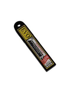 ΛΕΠΙΔΙΑ ΜΟΚΕΤΩΝ KDS τύπου G -18mm ΜΑΥΡΑ ( 7 εγκοπών) ΣΕΤ 10τμχ (GB-10B EVO)
