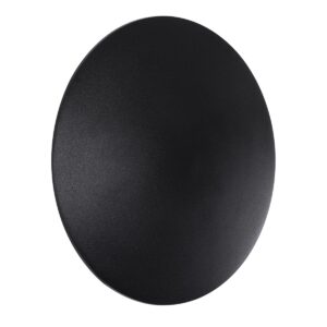 HELIO-R 60493 Μοντέρνο Φωτιστικό Τοίχου - Απλίκα LED 10W 1100lm 120° AC 220-240V IP65 Φυσικό Λευκό 4500K - Lumileds SMD Chip & TÜV SÜD Driver - Μαύρο Ματ - Μ21 x Π21 x Υ5cm - 5 Χρόνια Εγγύηση