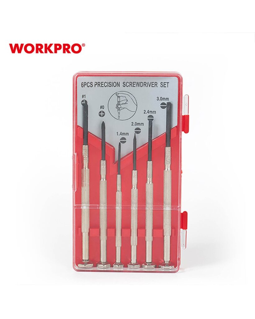 ΚΑΤΣΑΒΙΔΙΑ ΩΡΟΛΟΓΟΠΟΙΩΝ ΣΕΤ 6 τμχ WP200508 WORKPRO (ΚΑΡΤΕΛΑ)