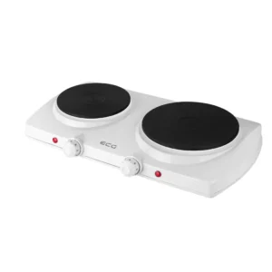 Επιτραπέζια Διπλή Εστία 2500W EV2512 White ECG