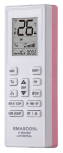SMASOON K-8008E Universal Τηλεχειριστήριο Κλιματισμού Ροζ