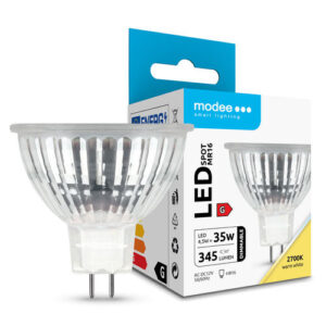 Modee Lighting LED Λαμπτήρας Spot Glass 4,5W MR16 12V ERP