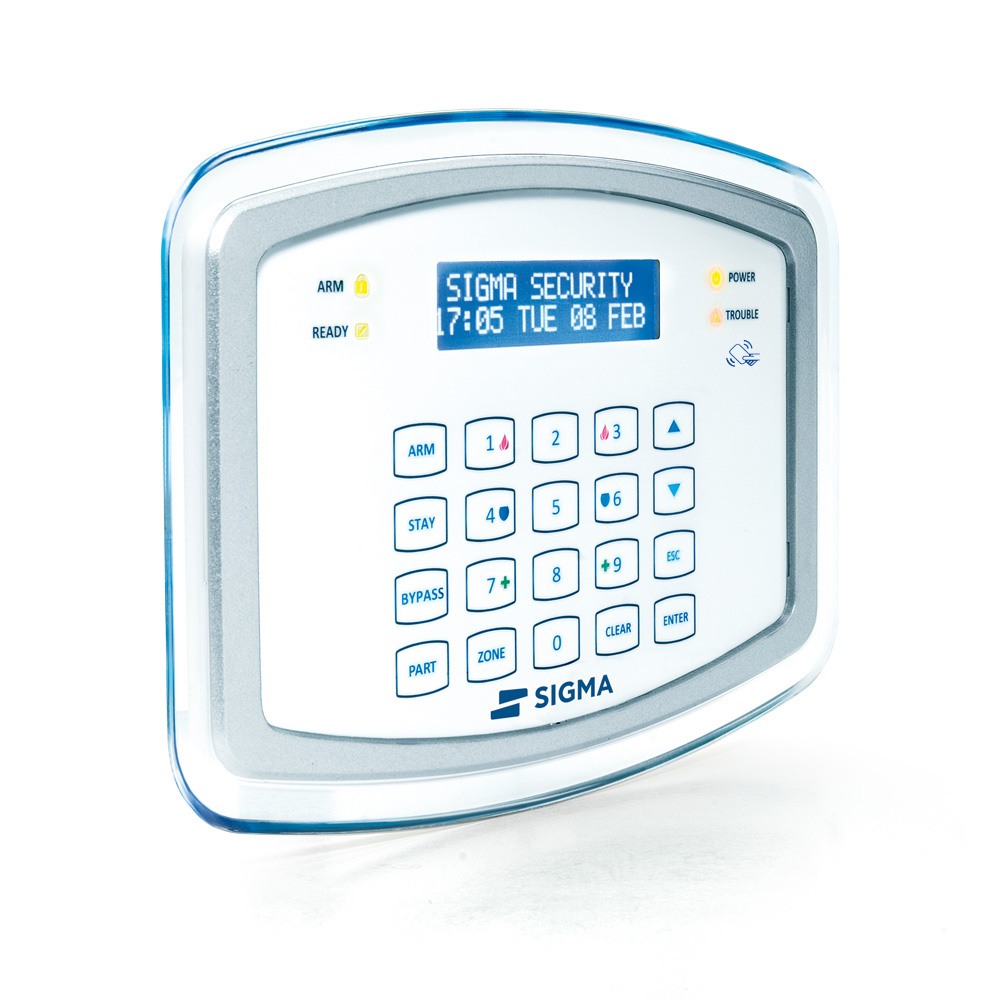 Πληκτρολόγιο συναγερμού Sigma Security PROTEUS RFID/W