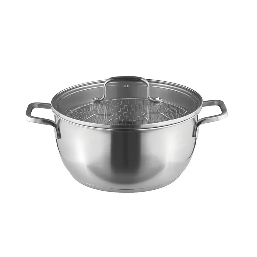 Φριτέζα Ανοξείδωτη 24cm Titanium Pro PAL